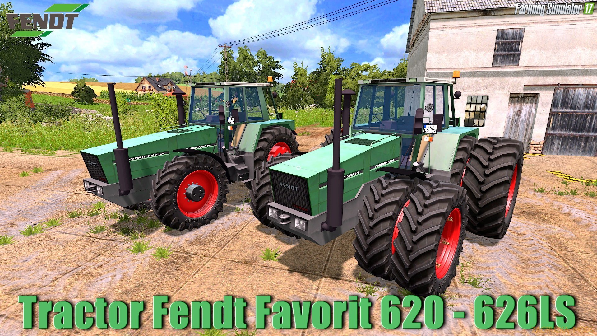 Fendt Favorit 620 - 626LS v1.0 for FS 17