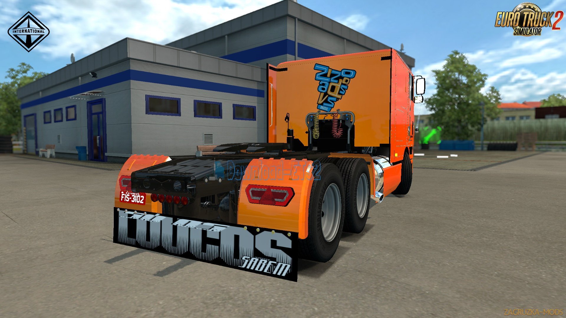 International 9800 Brasil Edition v1.0 (1.31.x) for ETS 2 International 9800 Brasil Edition v1.0 (1.31.x) for ETS 2