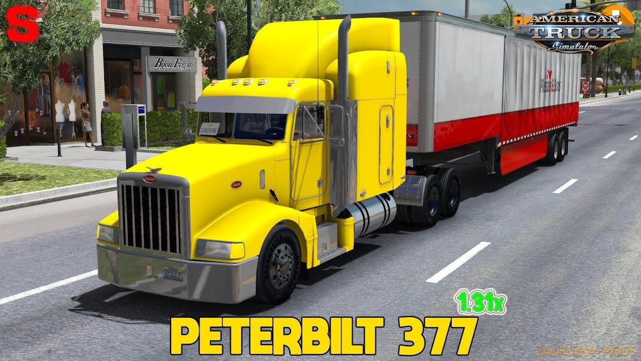 Peterbilt 377 + Interior v1.0 by HFG (1.31.x) for ATS