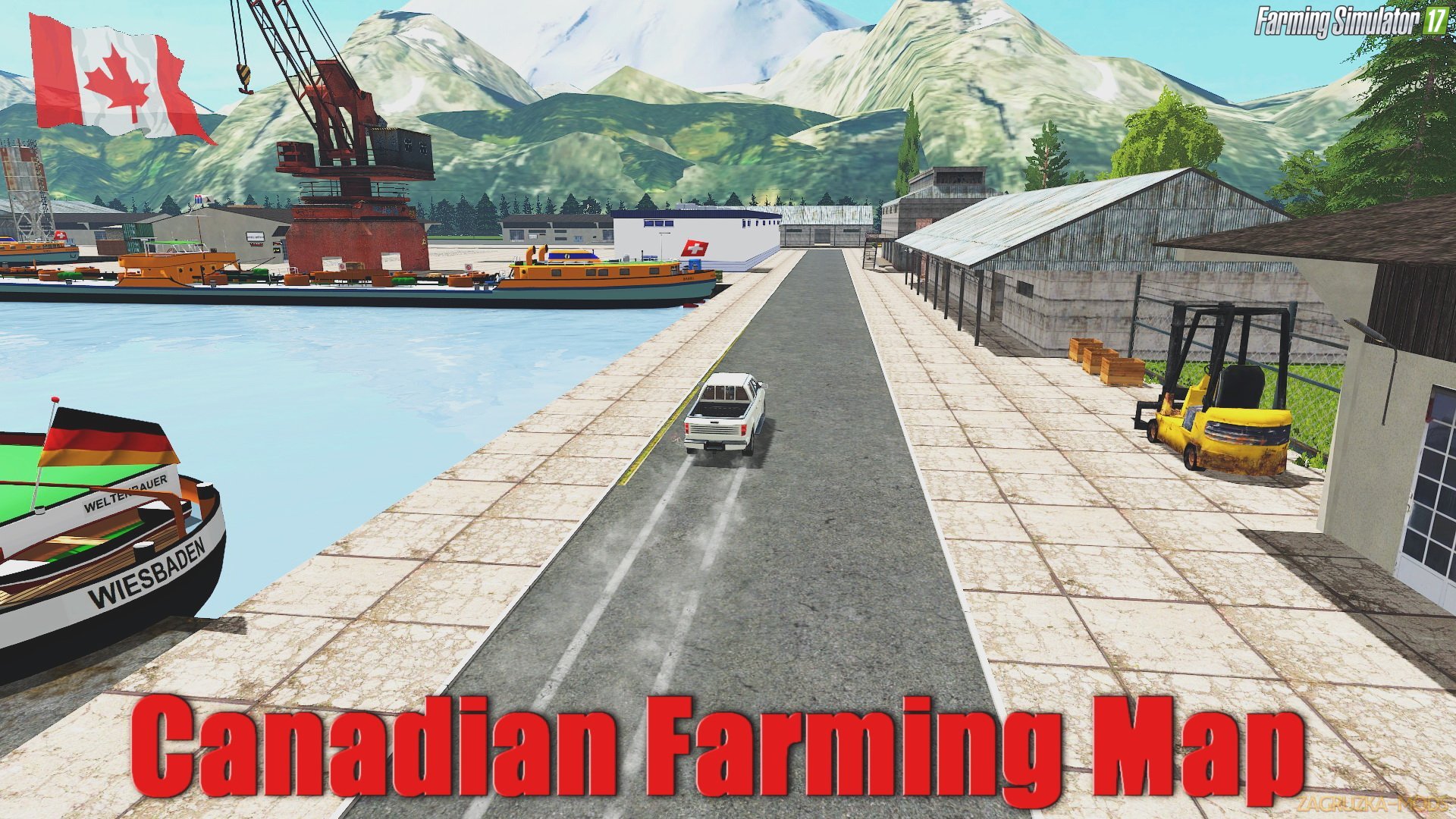 Canadian Farming Map v1.1 for FS 17