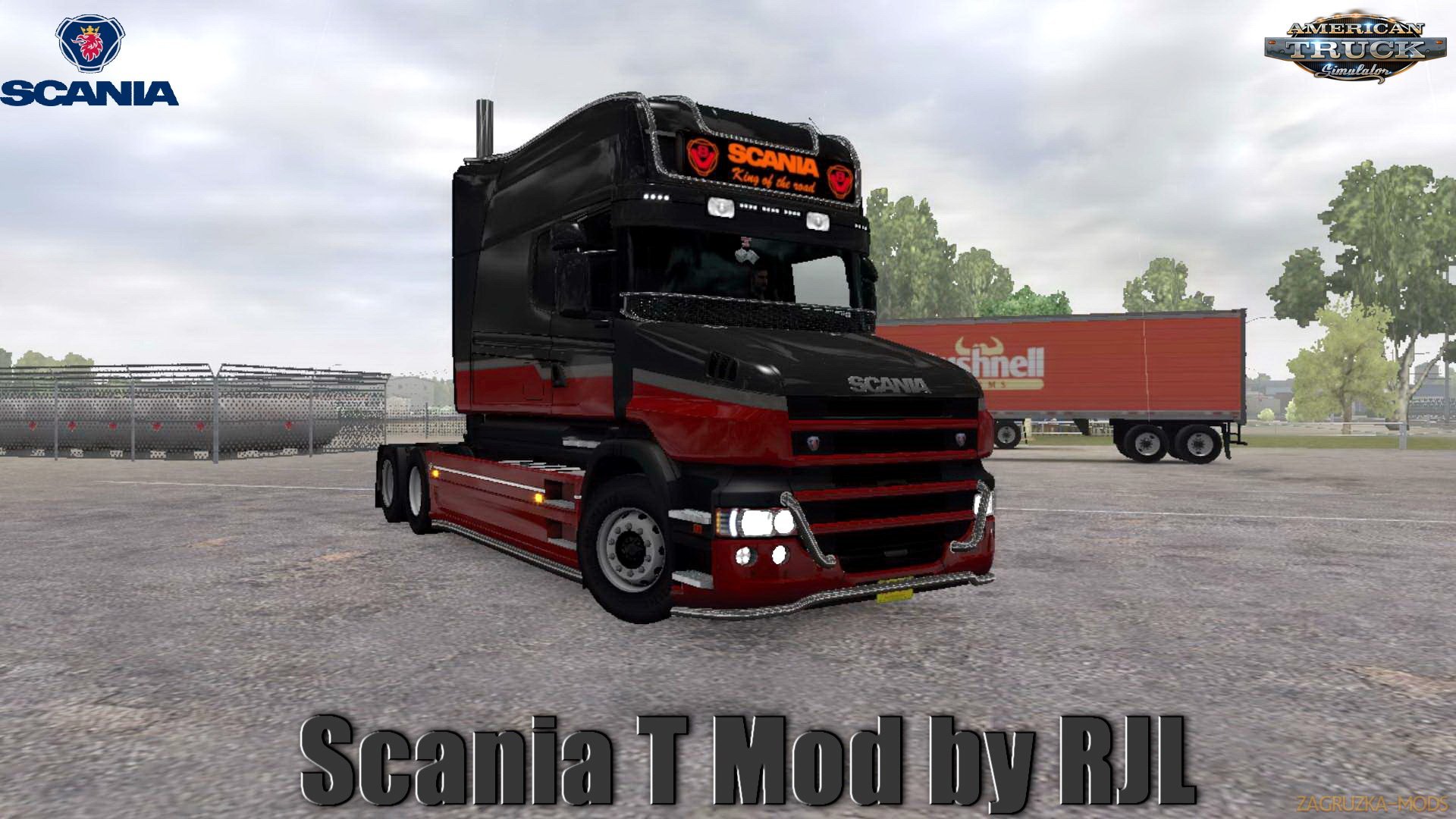 Scania T Mod v1.0 by RJL (1.31.x) for ATS