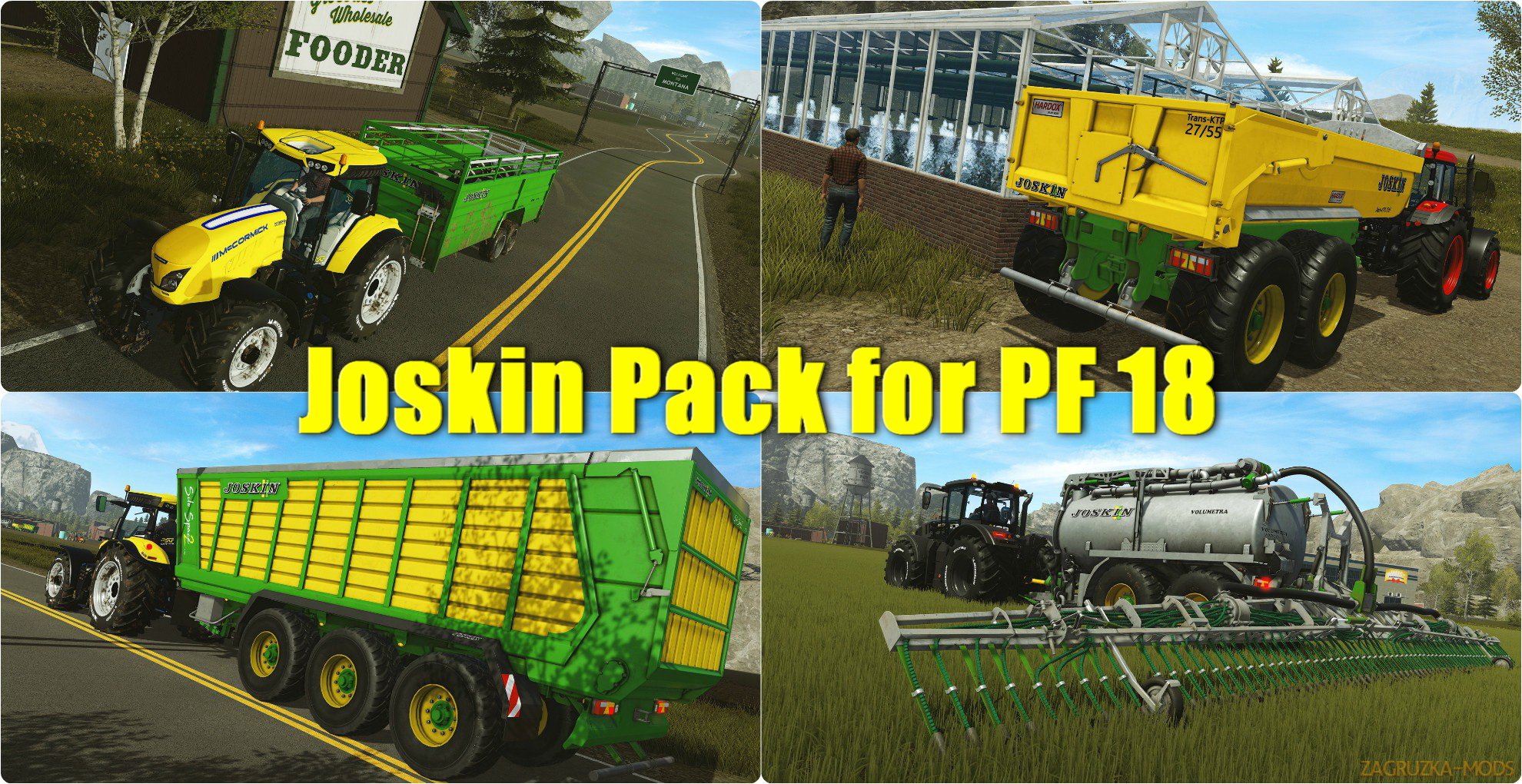 Joskin Pack v1.0 for Pure Farming 2018