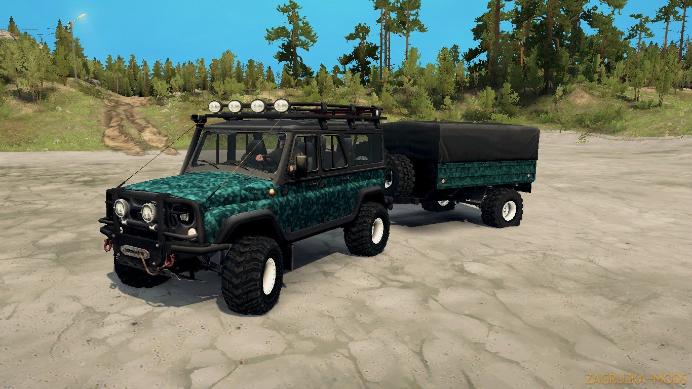 UAZ- 3153 v1.0 (v21.05.18) for SpinTires: MudRunner UAZ- 3153 v1.0 (v21.05.18) for SpinTires: MudRunner