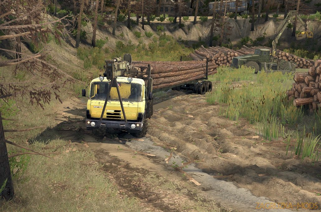 Jeseniky Scavenge Map v1.0 (v21.05.18) for SpinTires: MudRunner