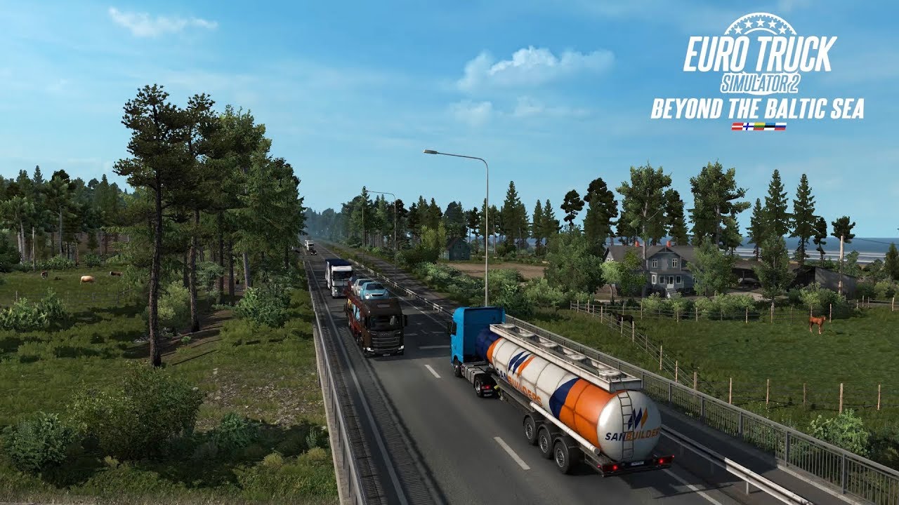 Beyond the Baltic Sea DLC for ETS 2