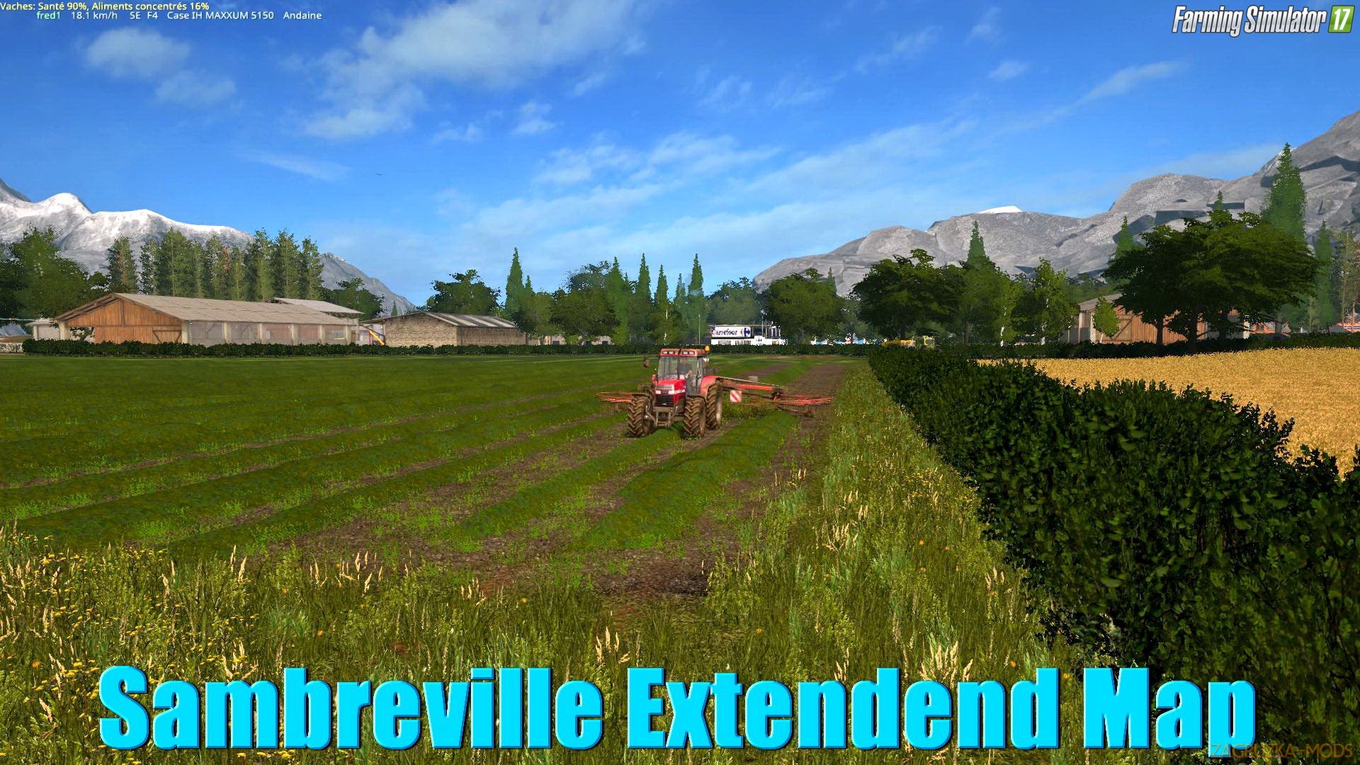 Sambreville Extendend Map v1.0 (Final Version) for FS 17