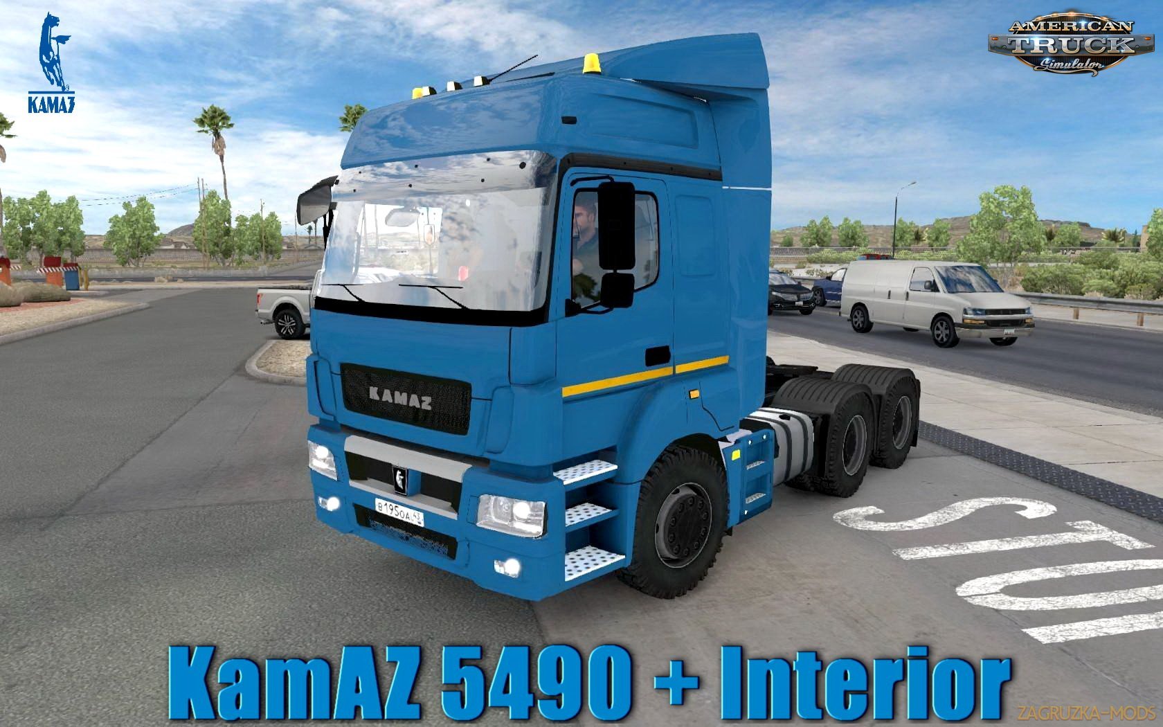 KamAZ 5490 + Interior v1.0 (1.31.x) for ATS