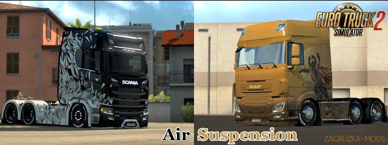 Air Suspension For all Trucks v1.0 (1.32.x) for ETS 2