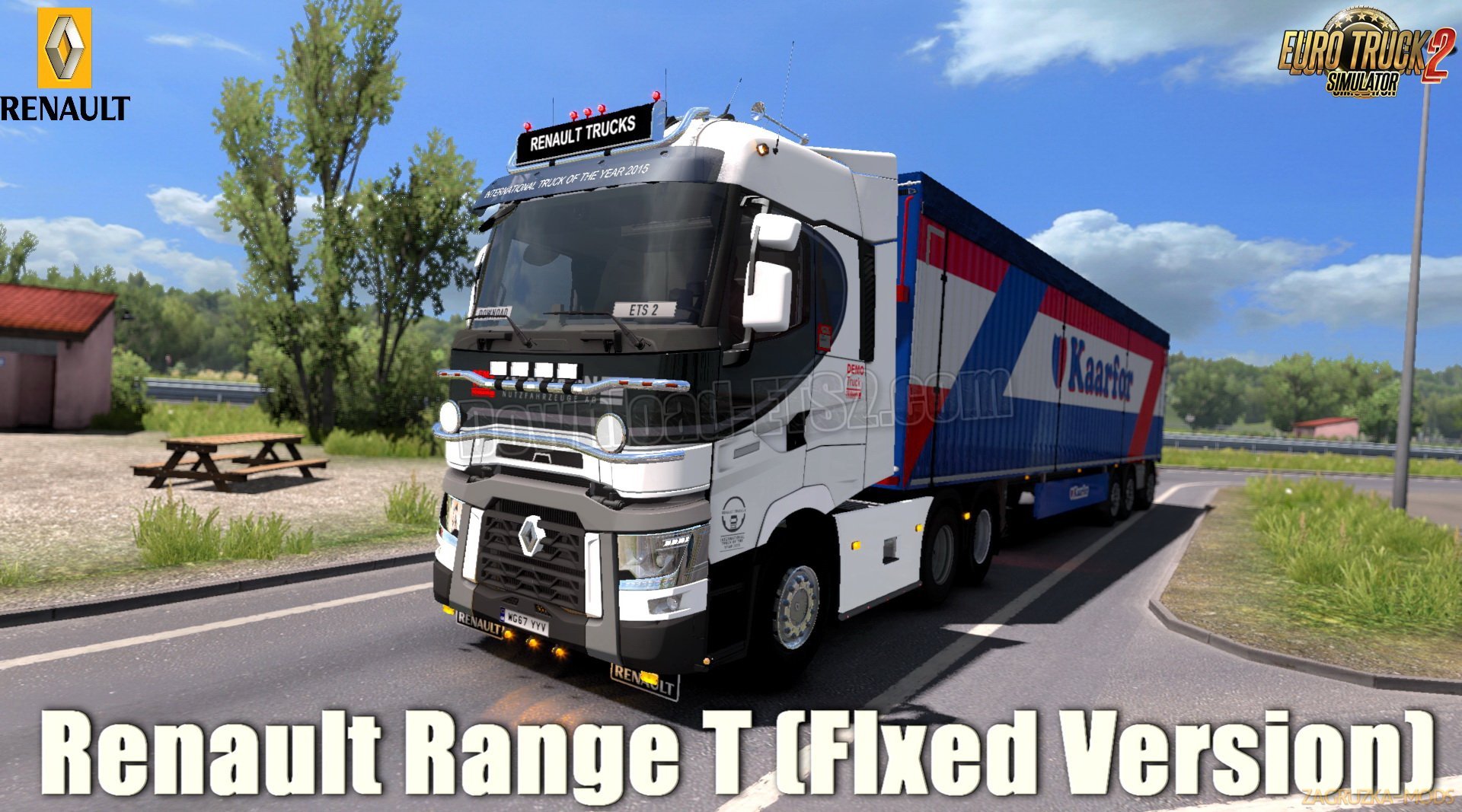 Renault Range T (Fixed Version) v7.3 (1.32.x) for ETS 2