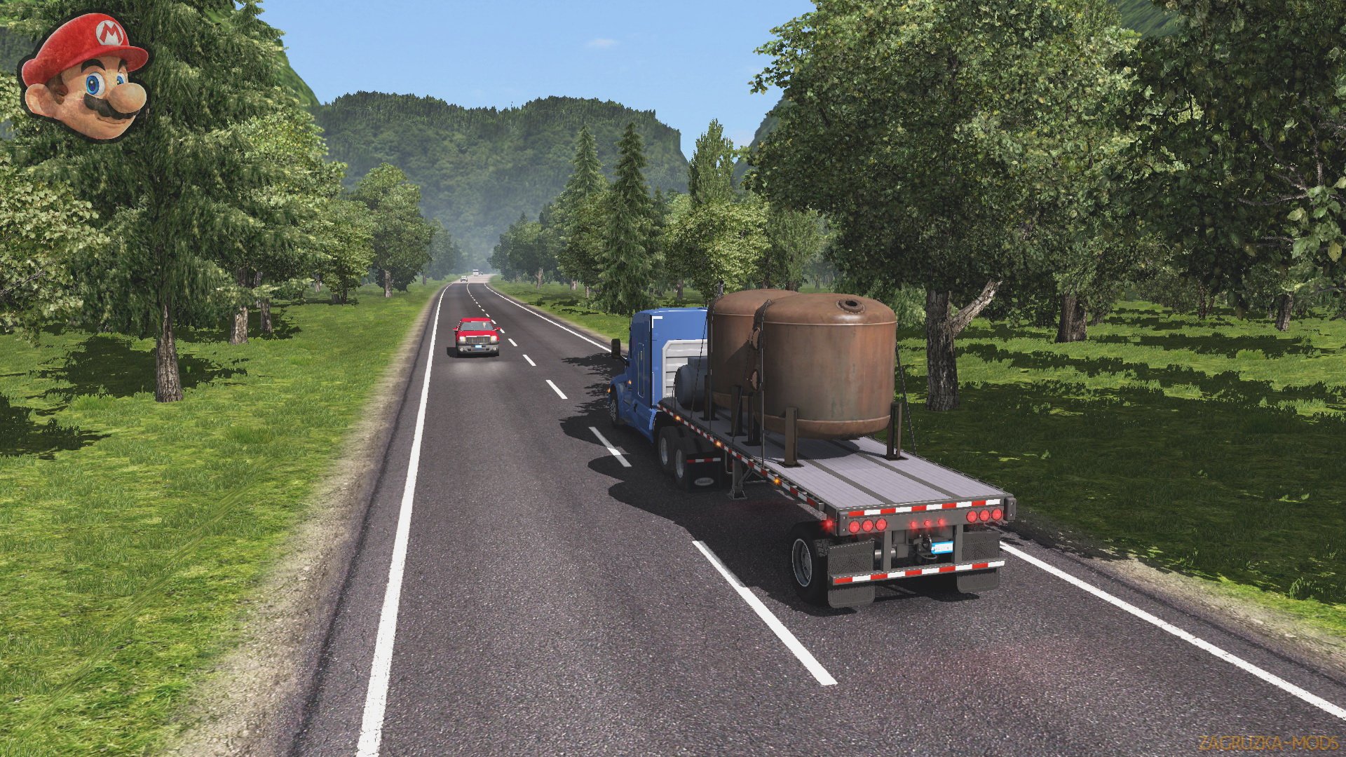 Mario Map v12.7 for ATS-New update (1.32.x )