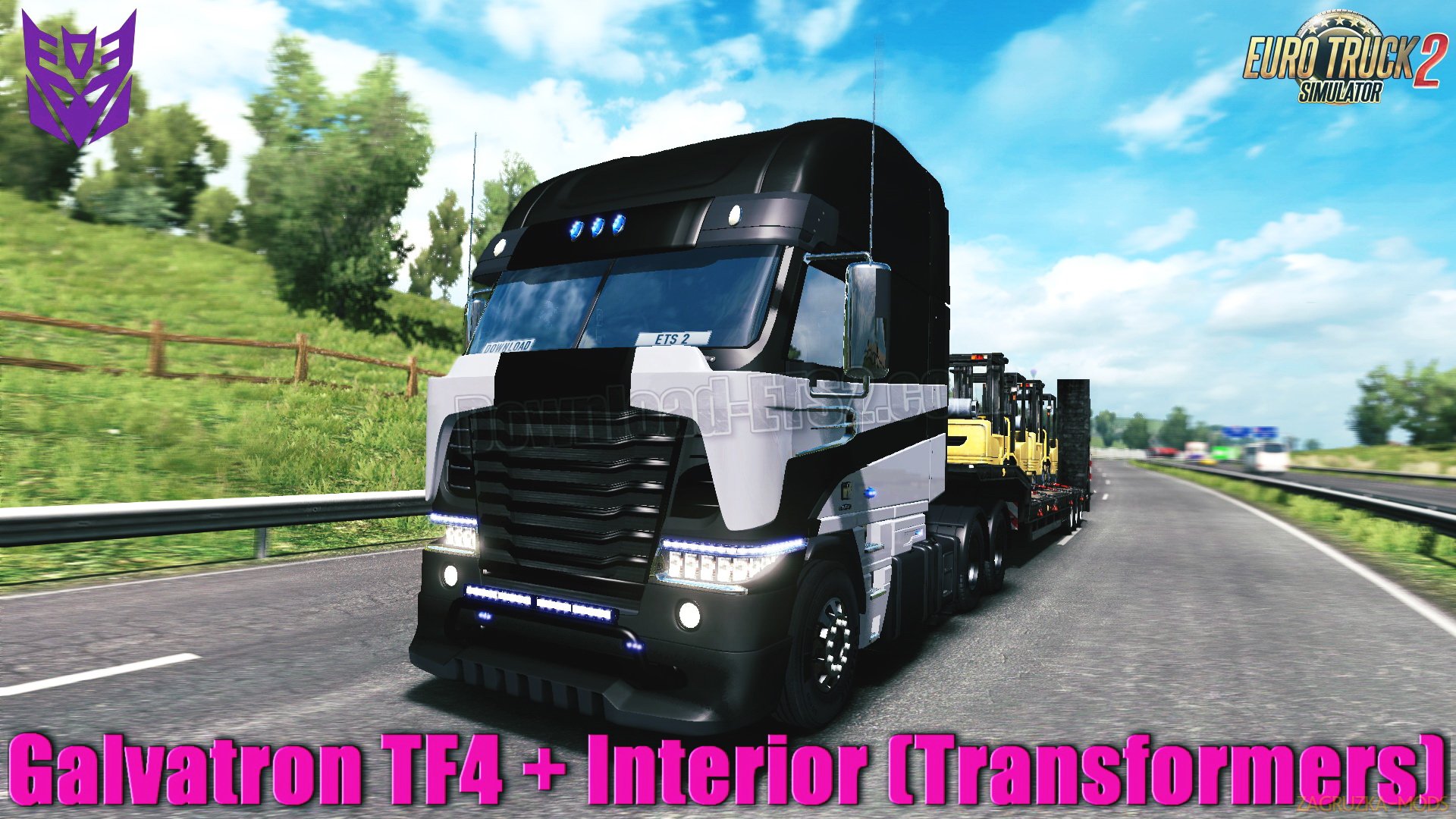 Galvatron TF4 + Interior (Transformers Edition) (1.32.x) for ETS 2