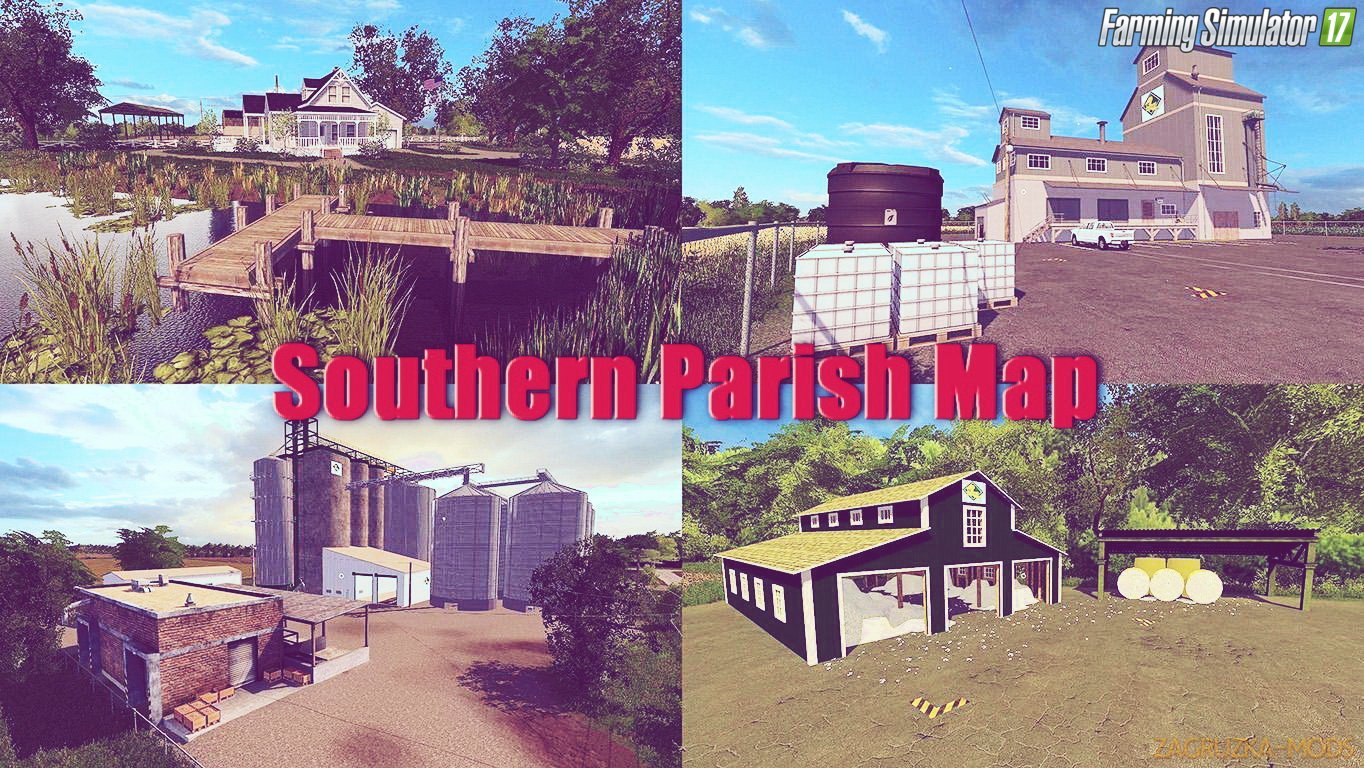 Southern Parish Map v2.0 for FS 17