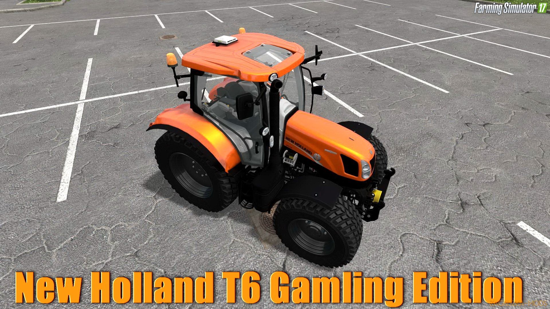 New Holland T6 Gamling Edition v1.0.0.1 for FS 17