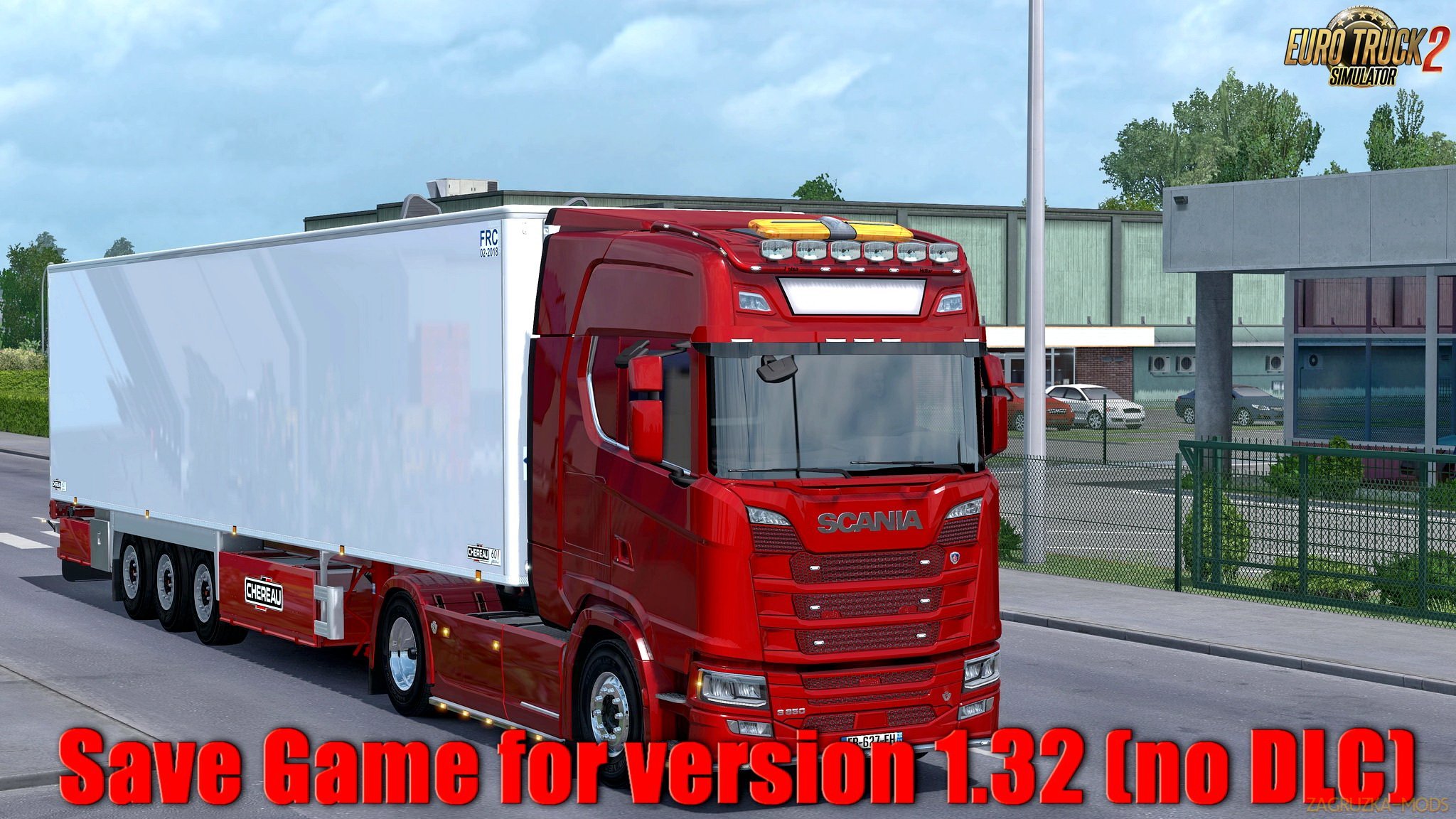 Save Game for version 1.32 (no DLC) v1.0 by Mr simba (1.32.x) for ETS 2
