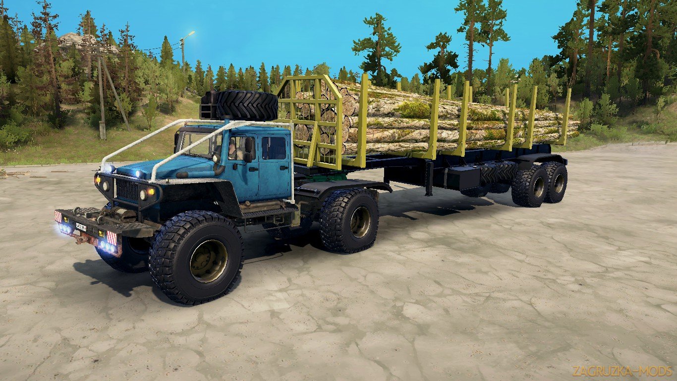 GAZ Harp-RS v1.0 (v21.05.18) for SpinTires: MudRunner