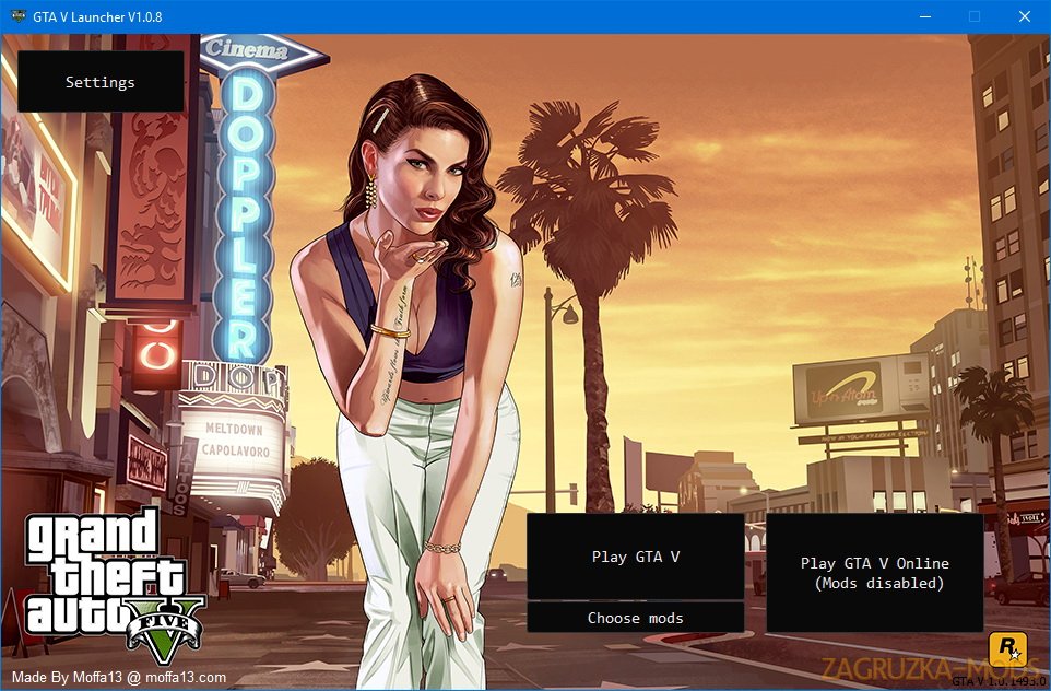GTA V Launcher v1.0.13 for GTA 5
