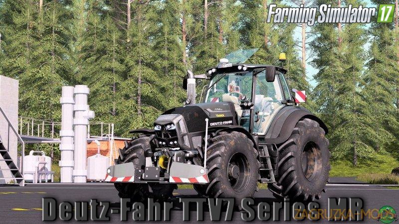 Deutz-Fahr TTV7 Series (More Realistic) v1.1.1 for FS 17