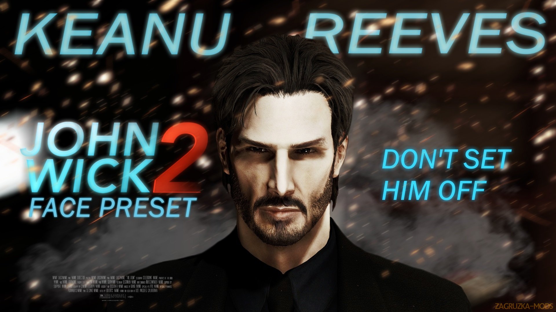 John Wick (Keanu Reeves) Preset v1.0 for Fallout 4