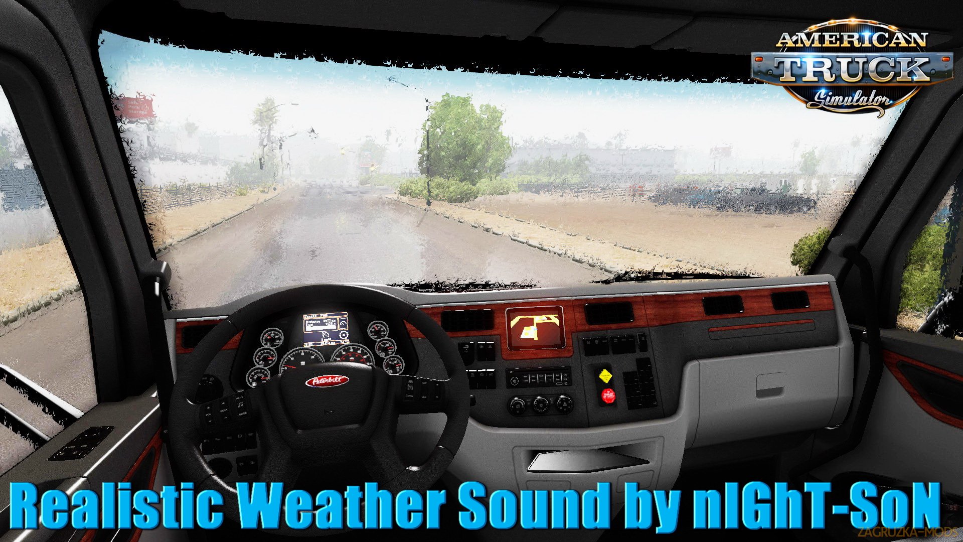 Realistic Weather Sound v1.7.9 by nIGhT-SoN (1.32.x) for ATS