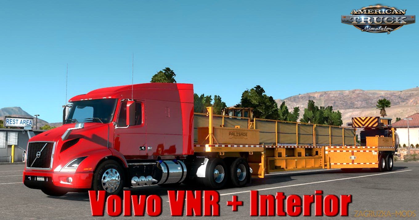 Volvo VNR + Interior v1.18 (1.35.x) for ATS