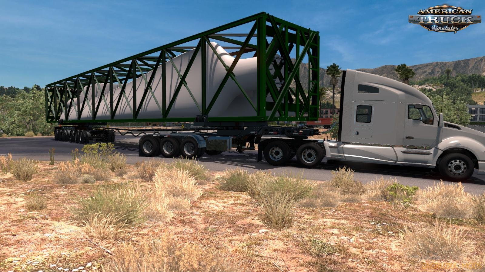 Steerable Dolly Trailer v1.0 for ATS (1.32.x) for ATS