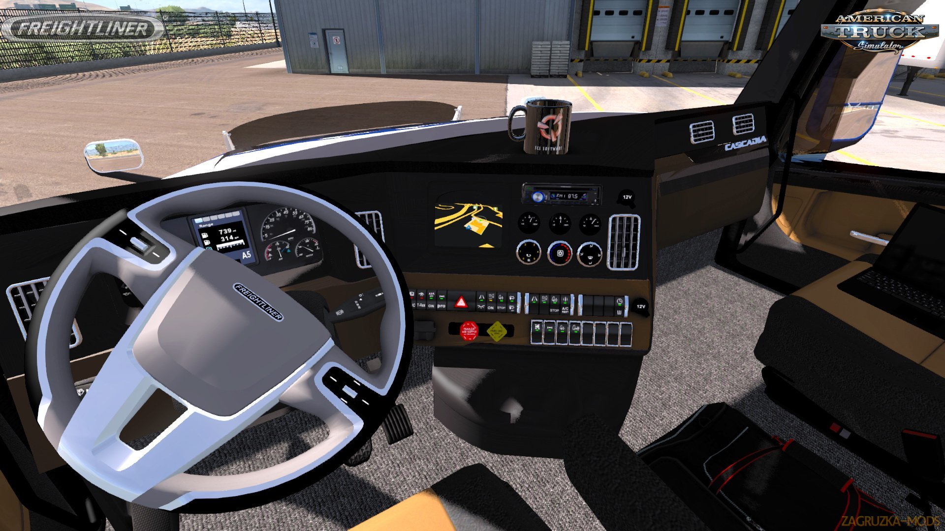 Freightliner Cascadia 2018 v1.0 Edit by Ultrabald (1.32.x) for ATS