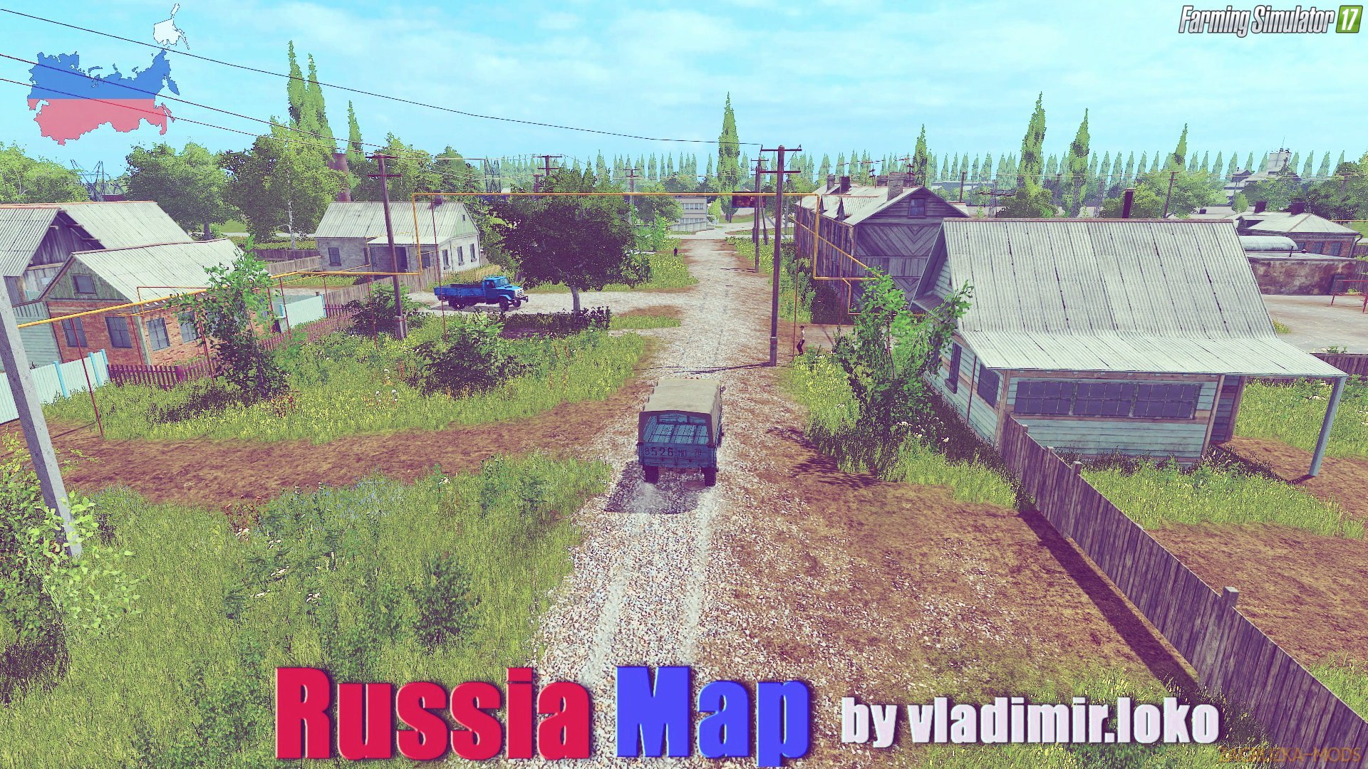 Russia Map v1.06 for FS17