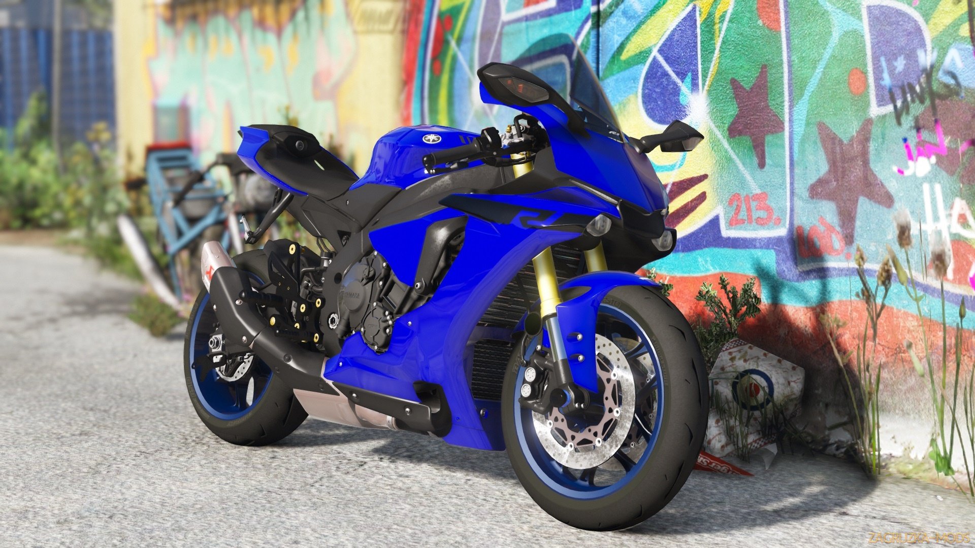 Yamaha YZF-R1/R1M 2018 v1.0 for GTA 5