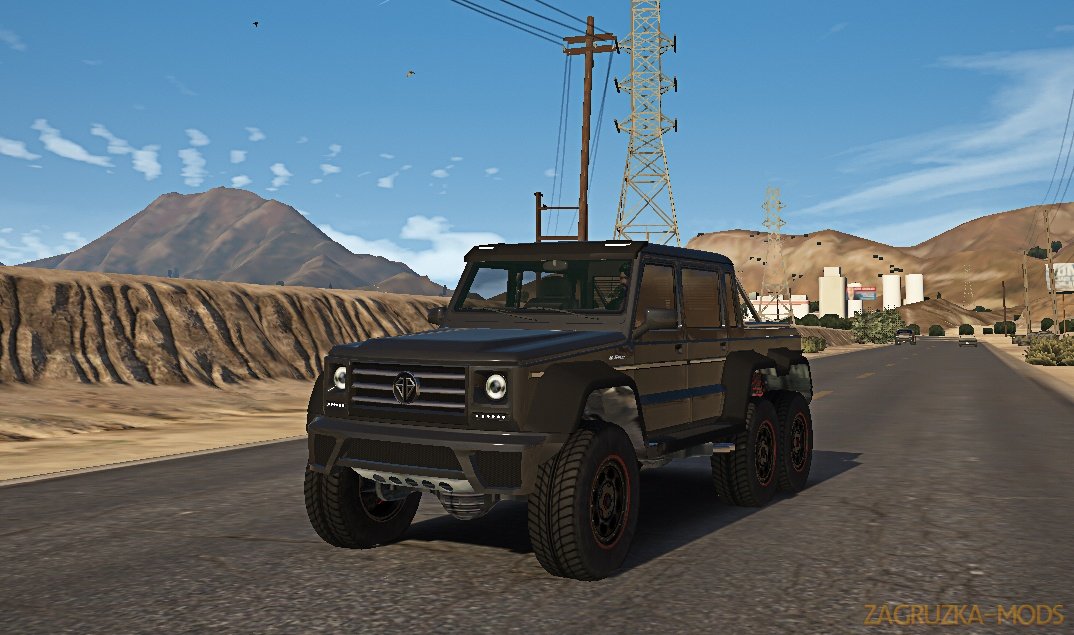 Benefactor Dubsta 6x6 v1.2 for GTA 5