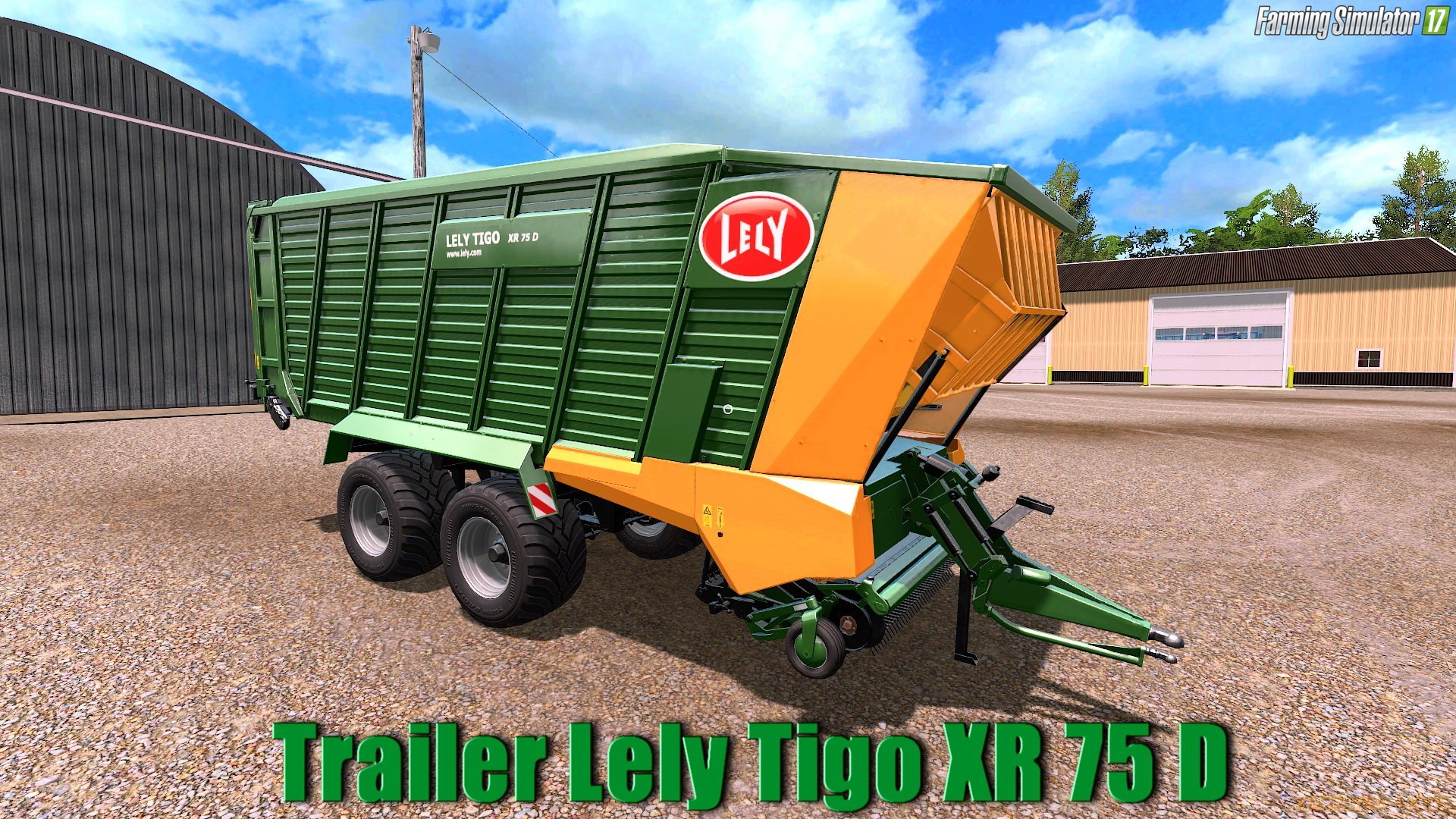 Lely Tigo XR 75 D v1.0 for FS 17