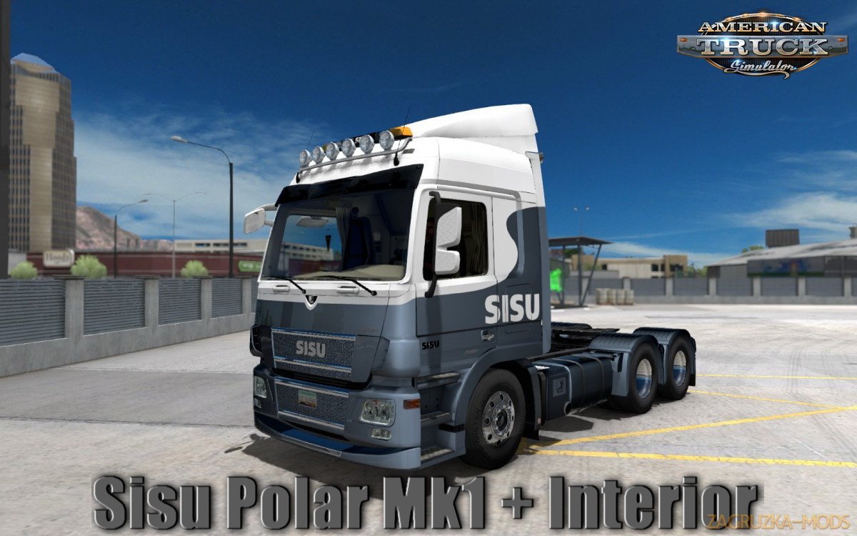 Sisu Polar Mk1 + Interior v1.0 (1.32.x) for ATS