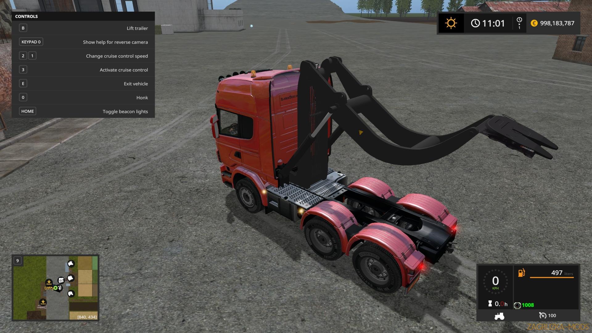 Scania R730 V8 Lifter v1.0 Scania R730 V8 Lifter v1.0