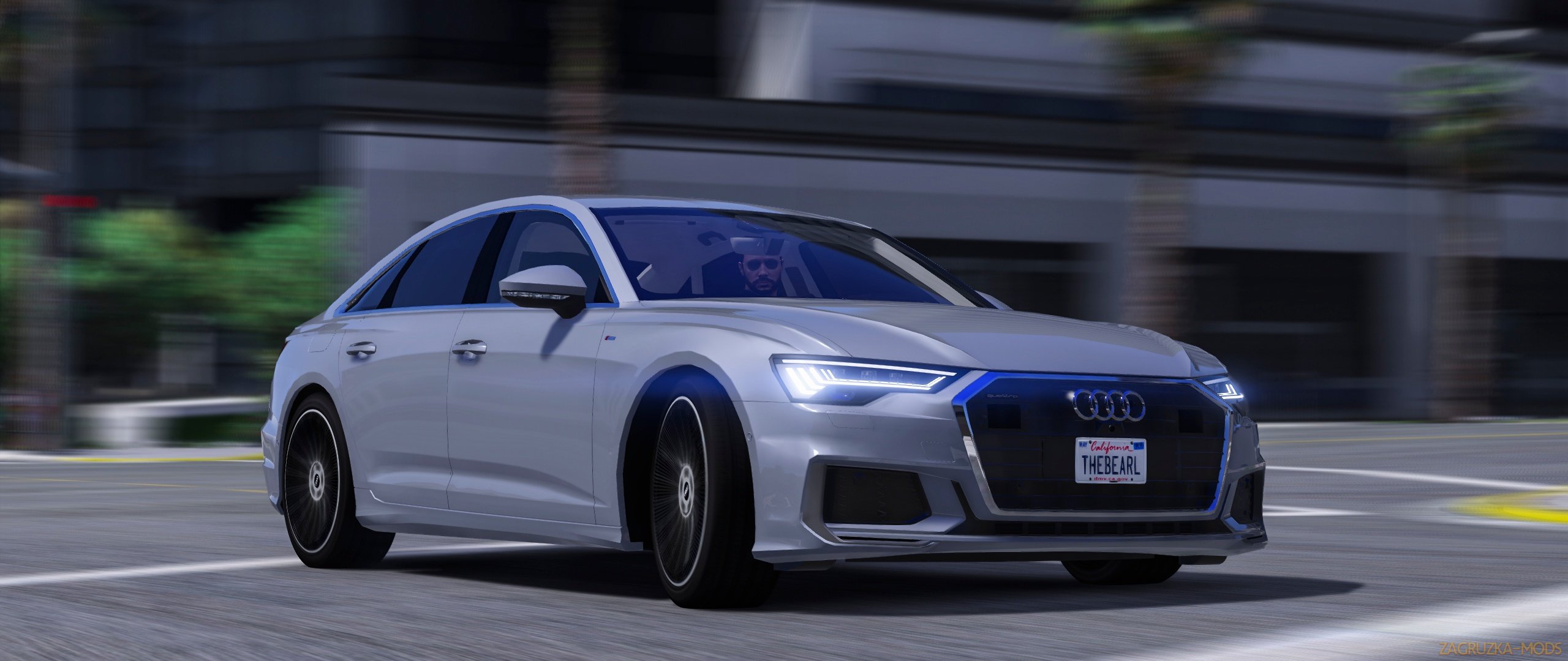 Audi A6 55 TFSI Quattro S-Line 2019 v1.2 for GTA 5 Audi A6 55 TFSI Quattro S-Line 2019 v1.2 for GTA 5