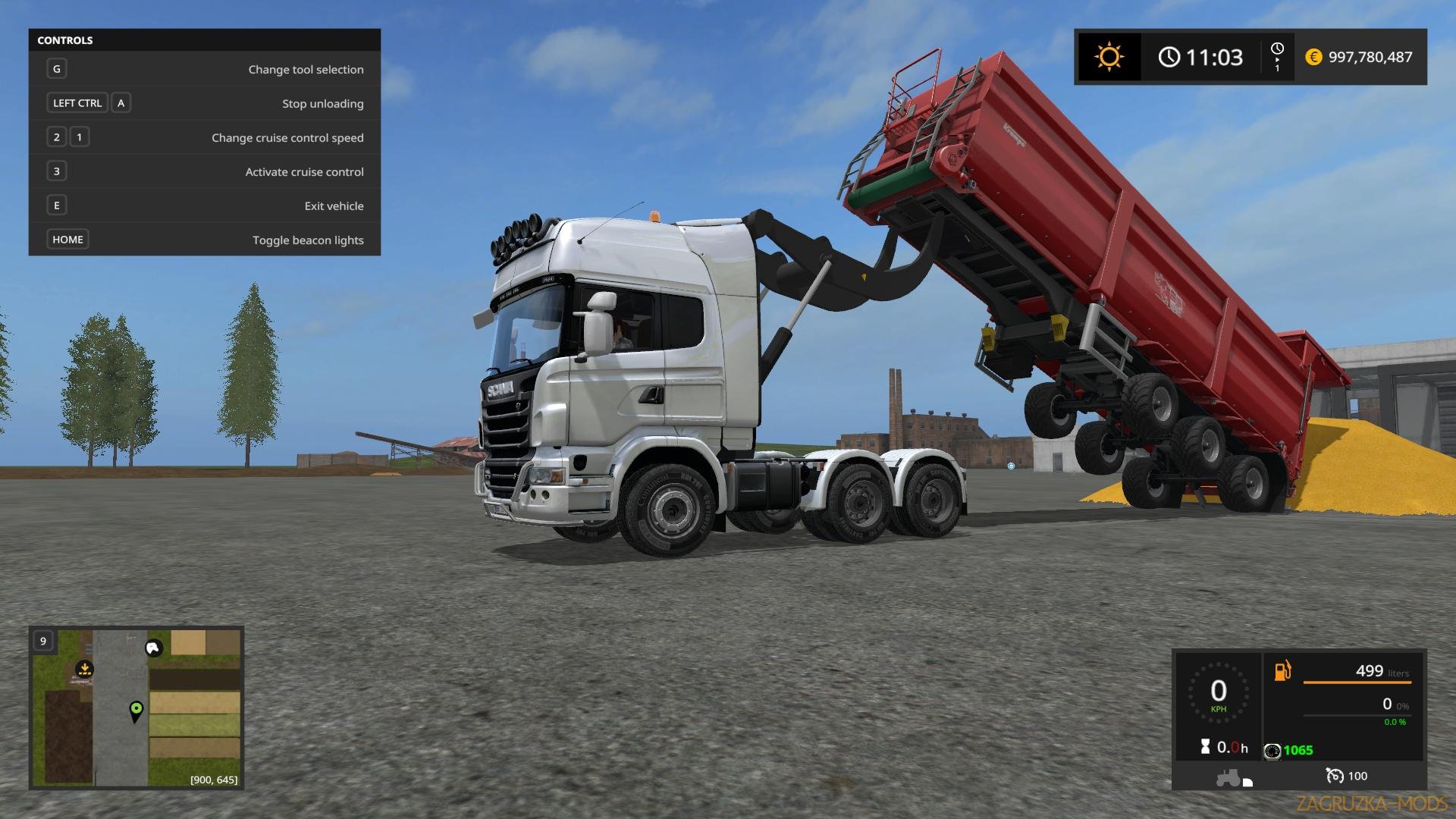 Scania R730 V8 Lifter v1.0 Scania R730 V8 Lifter v1.0
