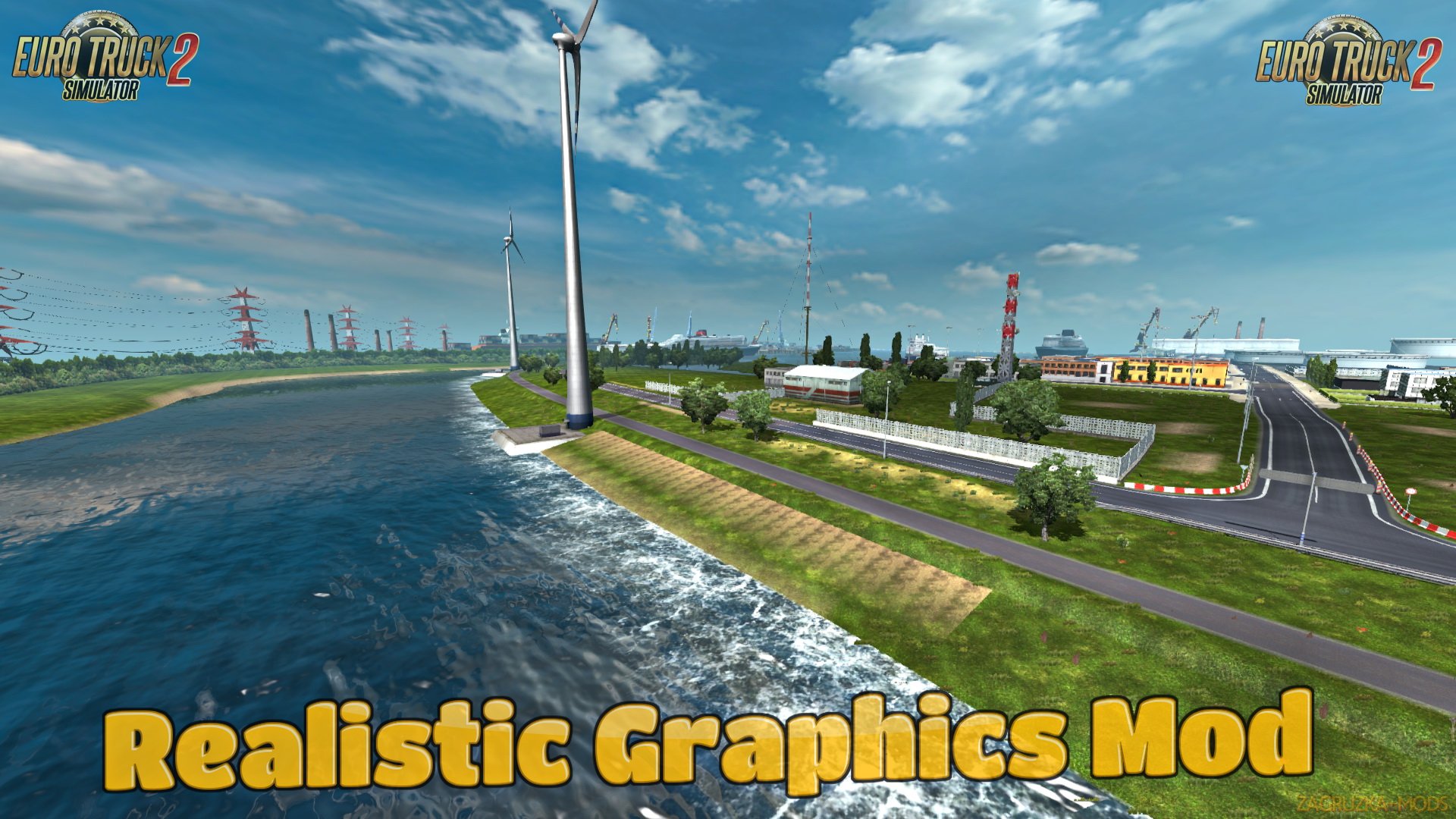 Realistic Graphics Mod v2.2 by Frkn64 (1.32.x) for ETS2