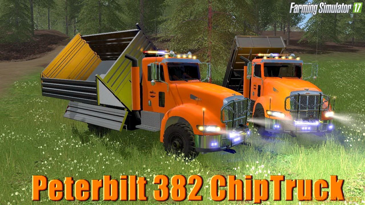 Peterbilt 382 ChipTruck v1.0 for FS17