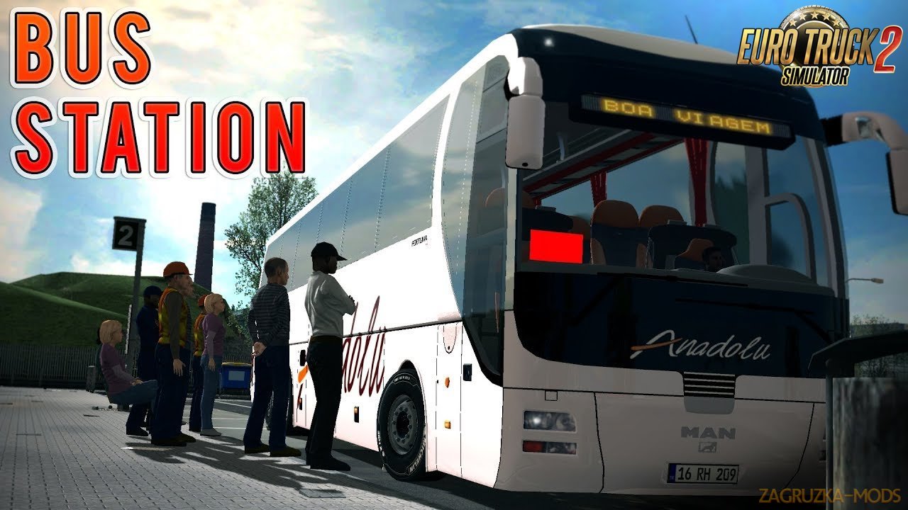 Bus Stations Mod v2.0 (1.32.x)