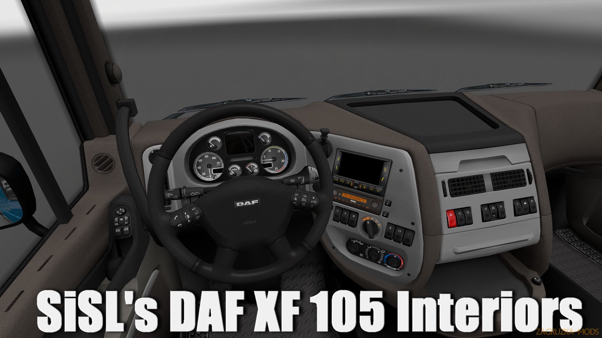 SiSLs DAF XF 105 Interiors v1.0 (1.32.x) for ETS2