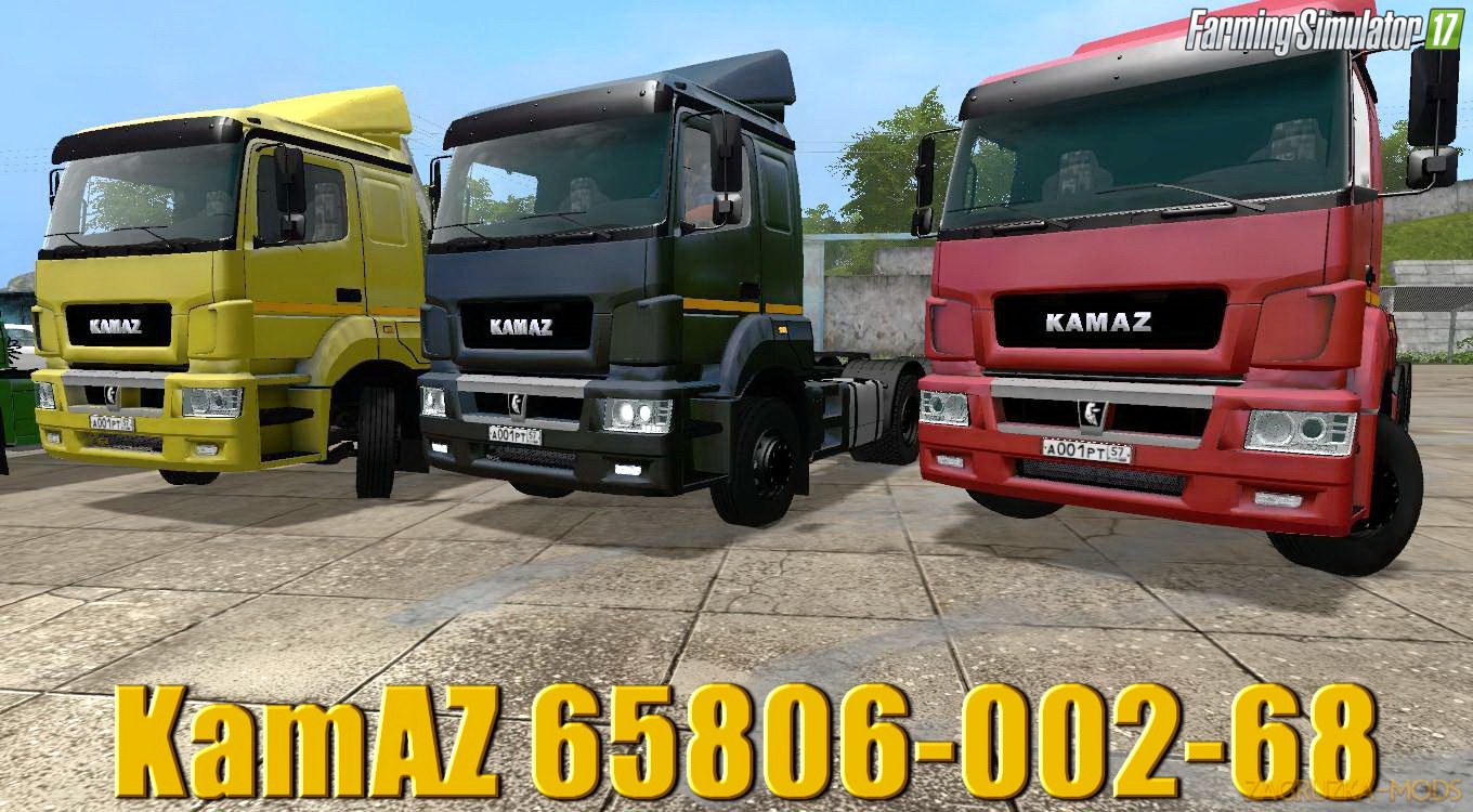 KamAZ 65806-002-68 v1.0 for FS17