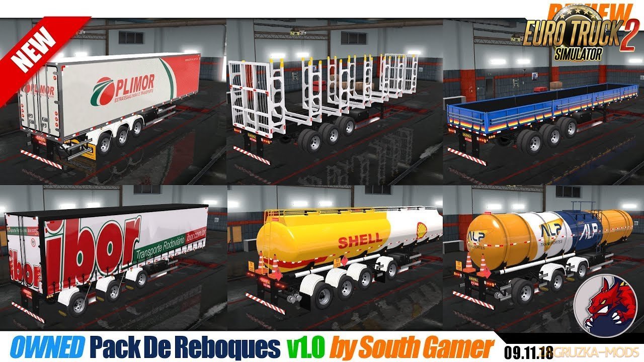 Pack De Reboques-owned v1.0 by South Gamer