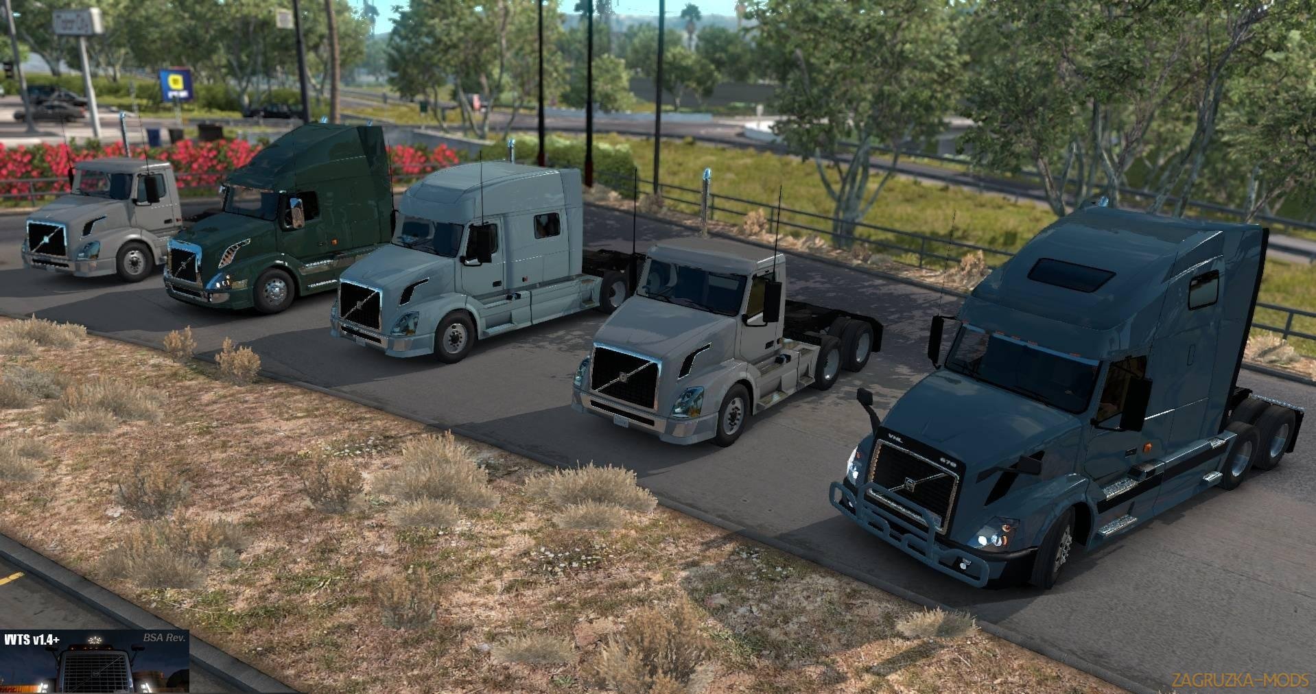 Volvo VNL Truck Shop v1.4+ (BSA Revision) for ATS [1.32.x]