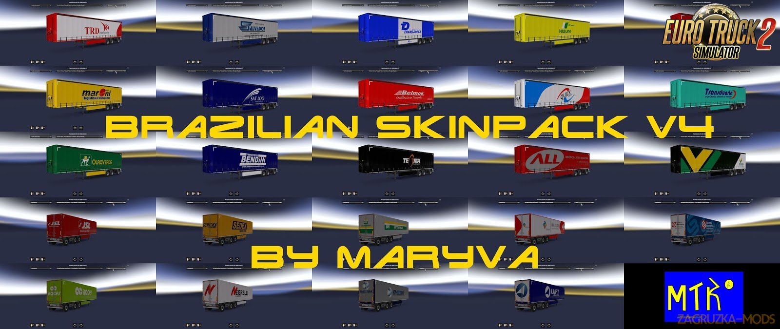 Brazilian Skinpack v4 by Maryva