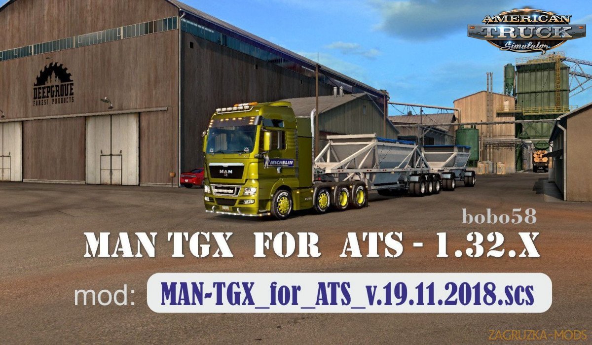 MAN-TGX for Ats v.19.11.2018