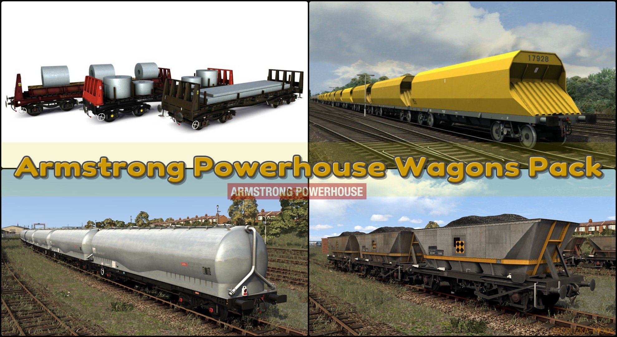 Armstrong Powerhouse Wagons Pack v1.0 for TS 2018