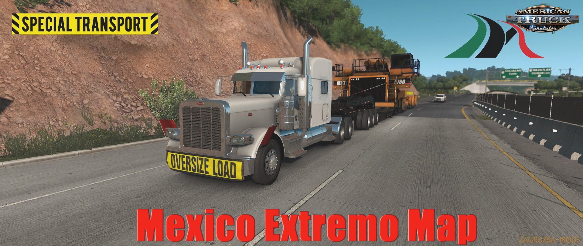 Mexico Extremo Map v2.0.5 (Update) (1.32.x) for ATS