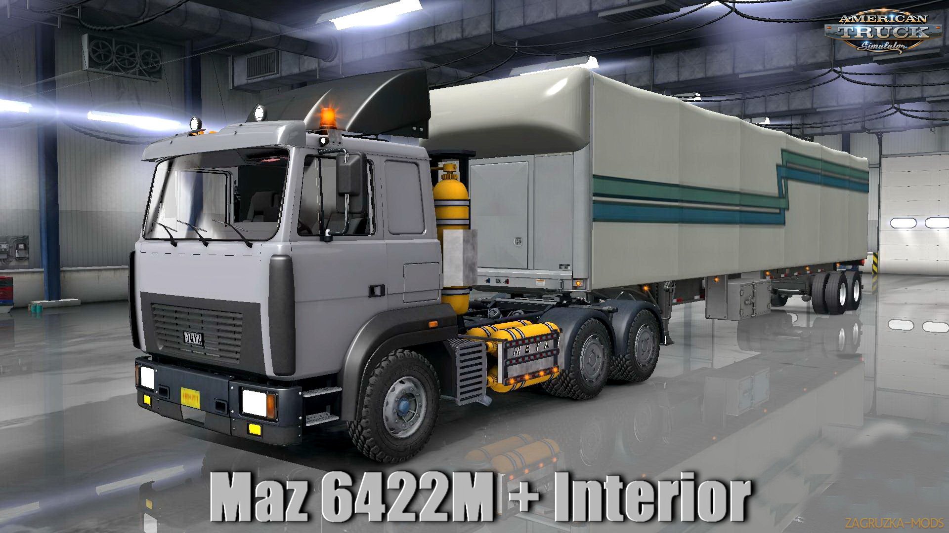 Maz 6422M + Interior v1.0 (1.33.x) for ATS