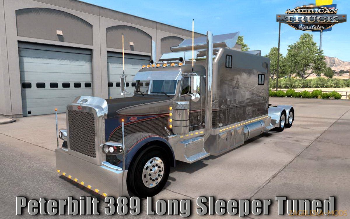 Peterbilt 389 Long Sleeper Tuned v1.0 (1.33.x) for ATS