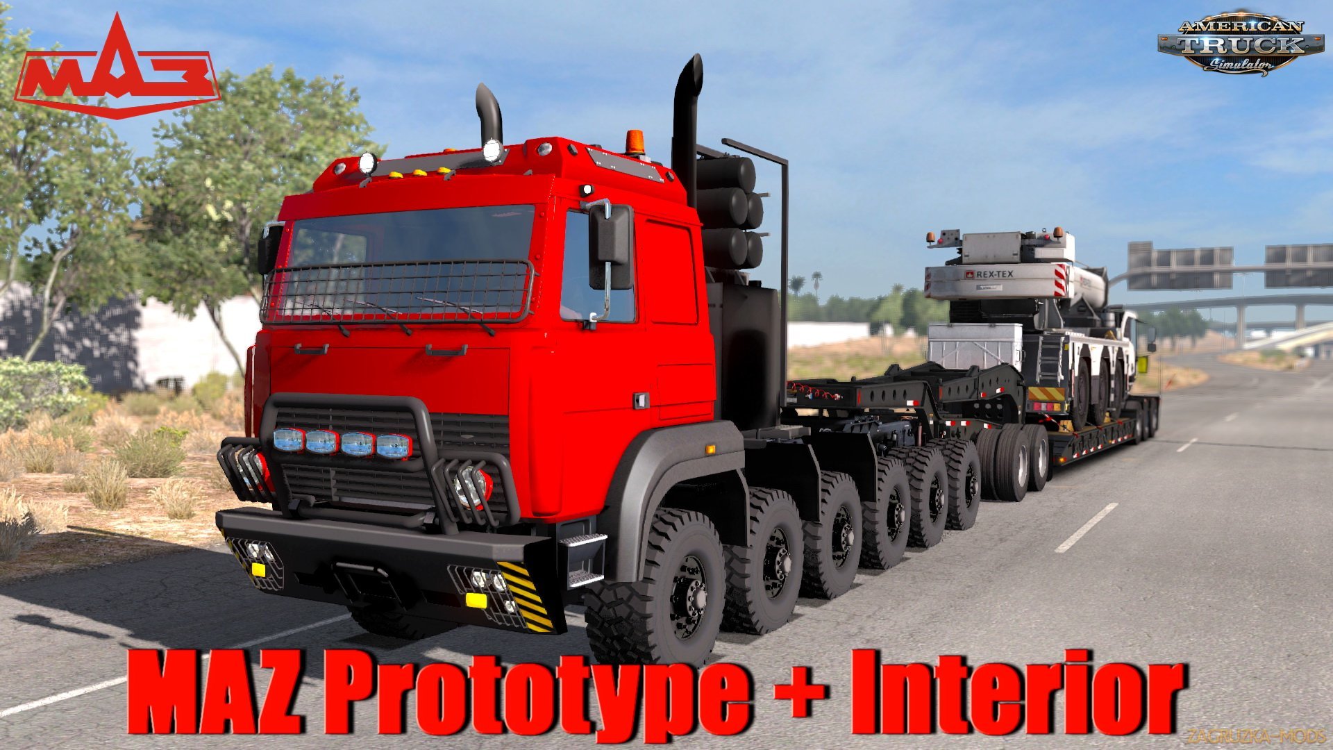 MAZ Prototype + Interior v1.0 (1.33.x) for ATS