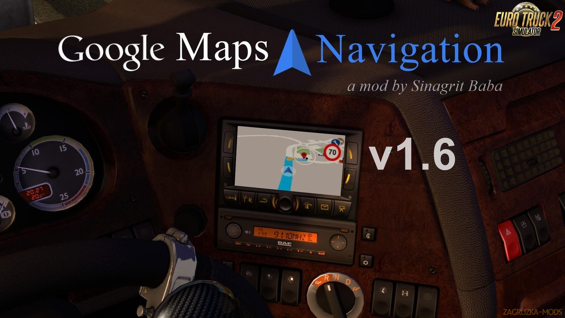 Google Maps Navigation v1.6 [1.33.x]
