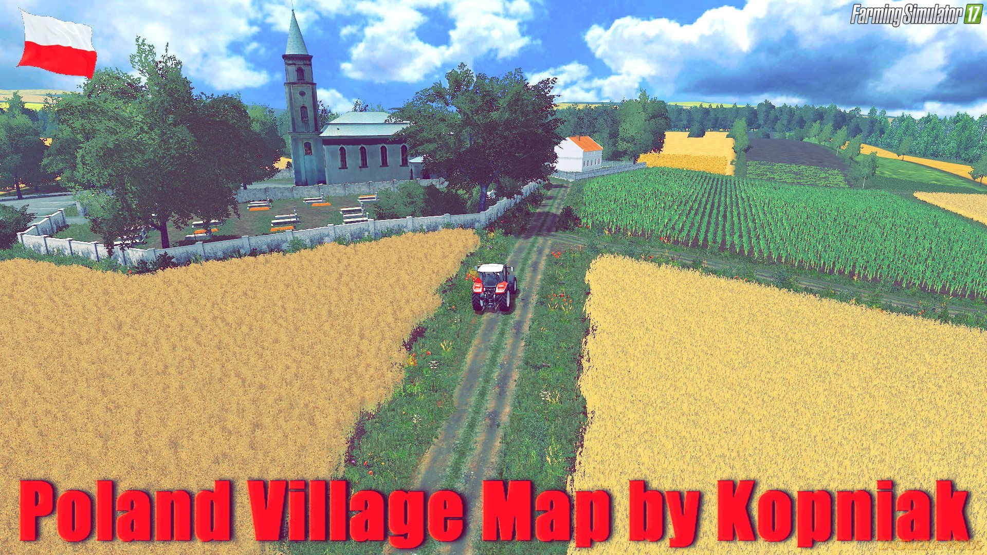 Poland Village Map v1.0 by Kopniak for FS17